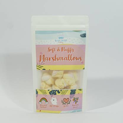blue bow bakery Soft And Fluffy Marshmallows vanilla Marshmallow