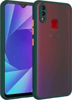 Addindia Back Cover for Vivo Y91 Smoke With Camera Cap Protection Back Cover Case for Vivo Y91