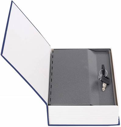 Birudmart Metal Hidden Secret Bank Creative Book Safe Security Dictionary Jewelry Locker Vault Box Metal Close Book Shelf