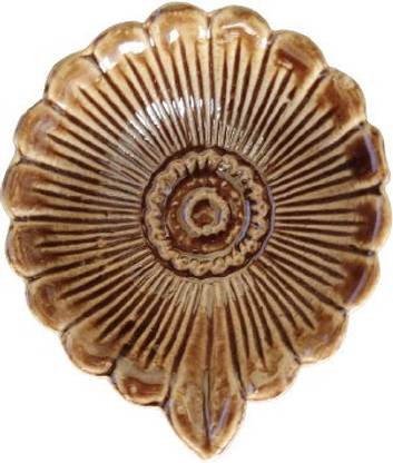 CHINNI SMALL DEAPAK Ceramic (Pack of 2) Table Diya Set