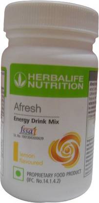HERBALIFE Afresh Energy Drink Mix - Lemon Flavor For Weight Loss Energy Drink