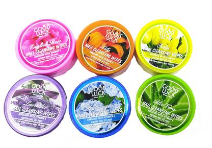S Mark Smark Instant Nail Polish Removing Wipes (6 Box)