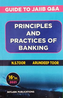 Principles And Practices Of Banking (Guide To JAIIB Q&A) 16th Ed 2021