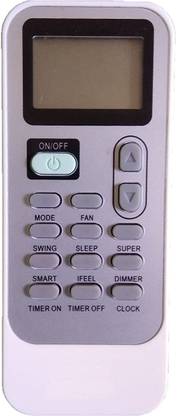 ZEDDY Remote Compatible for  CLOCK Air Conditioner WHIRLPOOL Remote Controller