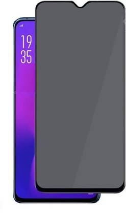ELEF Tempered Glass Guard for Oppo A5 2020 11D Privacy Edge to Edge Tempered Glass Anti-Spy Full Screen Covrage