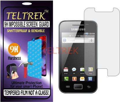 TELTREK Tempered Glass Guard for SAMSUNG ACE S5830I (Flexible, Unbreakable)