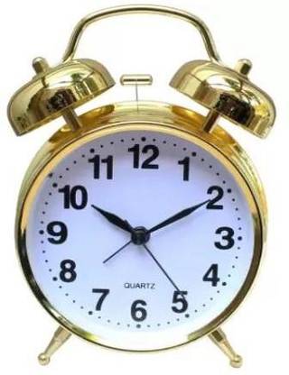 ONEKLIK Analog Golden Clock
