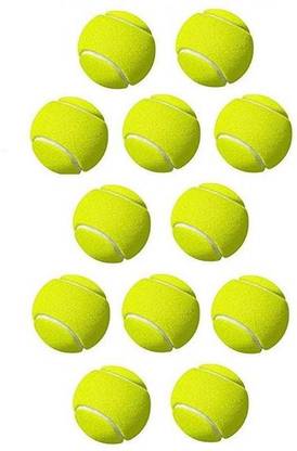 Instyler SUPER VIRAT YELLOW TENNIS BALL WOOLEAN (PACK OF 12) Tennis Ball