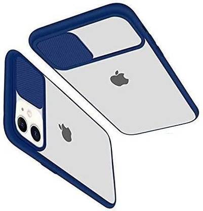 S-LINE Back Cover for Apple Iphone 12, (Hard PC Camera Protection Shutter Case)