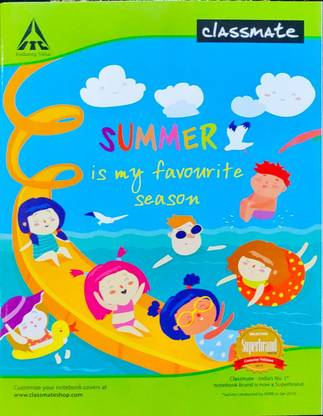 Classmate NOTEBOOK A4 Notebook Single rule 120 Pages