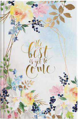 Lauret Blanc A5 Undated Daily Planner with Monthly & Weekly Planner to increase Productivity and Achieve Goals, Plan for 6 Months, Hardbound Planner/Organizer A5 Planner/Organizer Ruled 224 Pages