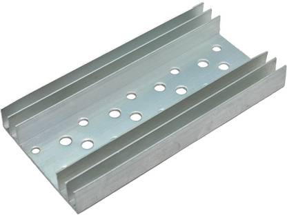 Ovicart 124x65x16mm Aluminium Heatsink for Amplifier Transistor Devices Electronic Components Electronic Hobby Kit