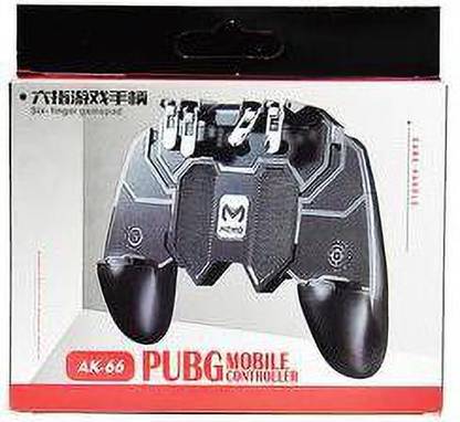 Gabbar AK66 Mobile Phone Game Controller Shooter Trigger Fire Button for Android Phone Game Accessories AK66 (Black)  Gamepad