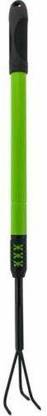 DARIT Garden Tools Hand Cultivator rake with Extendable Long Telescopic Handle Garden rake