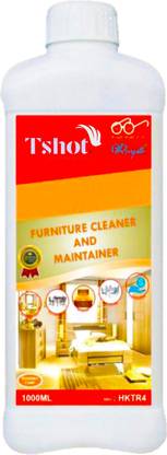 Tshot Wood Polish For Wood, Furniture, (1000 ML)( No.1 Choice Wood Polish In India ) Eco-friendly Polish Used On All Types Of Wood Including Solid, Laminate And Composite Cleans Hand Polished Wooden Furniture Wood Varnish
