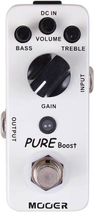 MOOER Pure Boost, clean boost pedal Guitar Processor