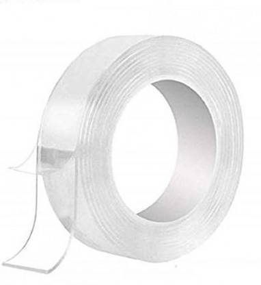 PriMaY e-shop 1 MM GRIP NANO TAP Transparent adhesive Anti slip tap 3 m Anti Slip Tape