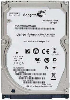 Seagate OEM 250 GB Laptop Internal Hard Disk Drive (HDD) (ST9250P)