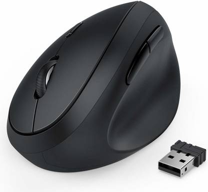 Jelly Comb Wireless Mouse 2.4G High Precision Ergonomic Optical Mice with Adjustable Sensitivity 800/1200 /1600 DPI, 6 Buttons Wireless Optical  Gaming Mouse  with Bluetooth