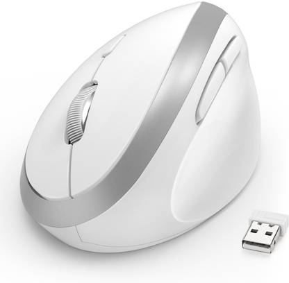 Jelly Comb MV009 Small Wireless Mouse 2.4G High Precision Ergonomic Optical Mice with Adjustable Sensitivity 800/1200/1600 DPI, 6 Buttons Wireless Optical  Gaming Mouse  with Bluetooth