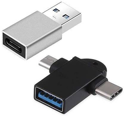 Ravbelli USB, Micro USB, USB Type C OTG Adapter