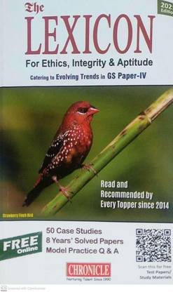 The LEXICON For Ethics, Integrity & Aptitude