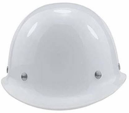 DARIT FRP Fiberglass Safety Helmet Construction Protective Helmets Anti-smashing Work Cap Labour Engineering impact resistance Hard Hat(White) Construction Helmet