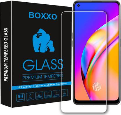 Boxxo Tempered Glass Guard for Oppo F19 Pro Plus 5G