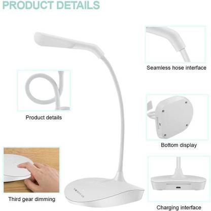homstar WHITE Study Lamp