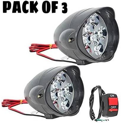 HI-TECH ACCESSORIES 9LED ROCKET LIGHT AND 1PC ON/OFF SWITCH Fog Lamp Motorbike, Van LED (12 V, 20 W)