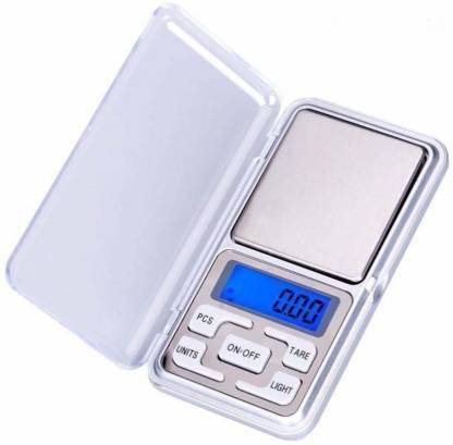 Nubex Pocket Weight Scale Digital Jewellery/Chem/Kitchen Small Weighing Machine with Auto Calibration, Tare Full Capacity, Operational Temp 10-30 Degree (200/0.01 g) digital Weighing Scale
