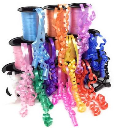 DIY Curling Ribbon 60 Inch Ribbon Rolls for Florist, Flowers Multicolor Nylon Ribbon
