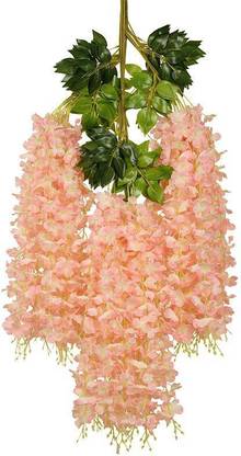 Nutts Atificial Wisteria Flower Beige Westeria Artificial Flower