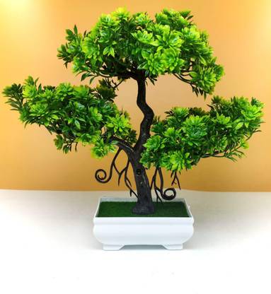 revcart Bonsai Wild Artificial Plant  with Pot