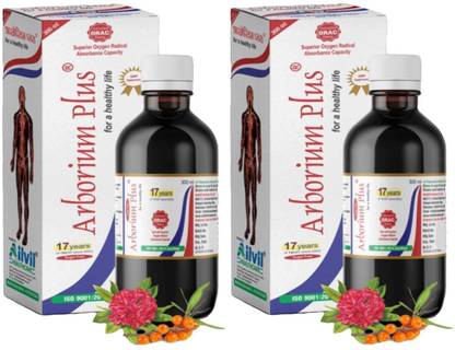 REDHILLS Arborium Plus - 300 ml (Pack of 2)| For Healthy Life