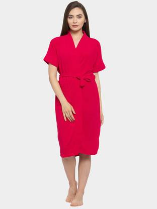 Flipkart SmartBuy Rani Free Size Bath Robe