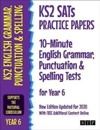 KS2 SATs Practice Papers 10-Minute English Grammar, Punctuation and Spelling Tests for Year 6