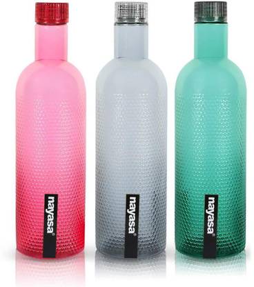 NAYASA TURTLE FRIDGE BOTTLE MULTICOLOR , PET 1000 ml Bottle