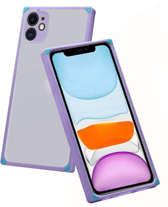 SILVOSWAN Back Cover for Apple iPhone 11, Edge Shockproof Square Back Cover for iPhone 11