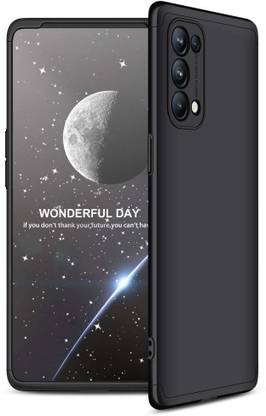 MOBILOVE Back Cover for Oppo Reno 5 Pro 5G | Full Body 3 in 1 Slim Fit 360 Degree Protection Hard Back Case Cover