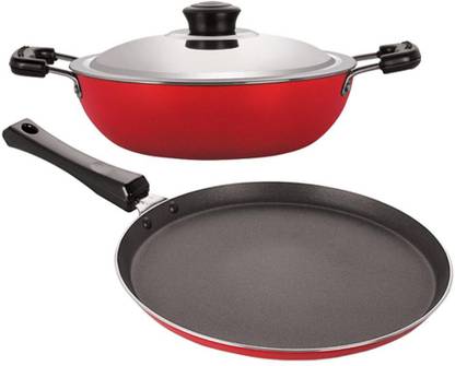NIRLON Chef Classic Non-Stick Coated Cookware Set