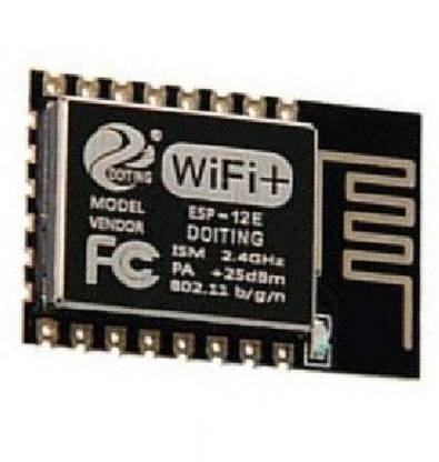 SS ROBOTICS ESP8266 ESP-12E WiFi Serial Module Board for Arduino, Wireless Transceiver Remote Port Network Development Micro Controller Board Electronic Hobby Kit