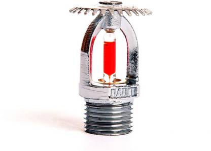 DARIT 25 Pieces Of Fire Sprinkler Head Upright Spray 1/2” NPT 155°F (68°C) K=5.6 Pendent Spray K80 Standard Response for Automatic Fire Sprinkler System Chrome Plated (25) Fire Extinguisher Mount