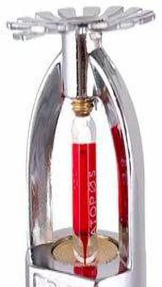DARIT 5 Pieces Fire Sprinkler Head 155°F (68°C) K=5.6 Pendent Spray K80 Standard Response for Automatic Fire sprinkler System Pendent Chrome (5) Fire Extinguisher Mount