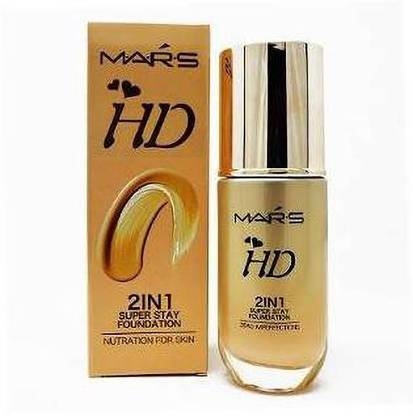 WHITENING CREAM Mars HD 2 IN 1 Super Stay Foundation 007 Foundation