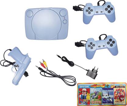 NOWAIT New Trendy 40 Inbuilt Games Contra,Super Mario Many More With Gaming Console Set With 1 Extra Cassett NA GB with Contra, Super Mario Bros,Duck Hunt