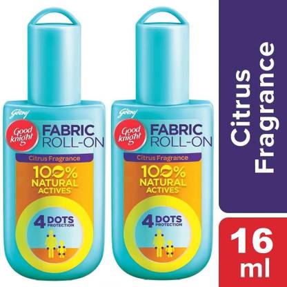 Godrej Fabric Roll-On personal repellant Citrus (2 X 8 ML)