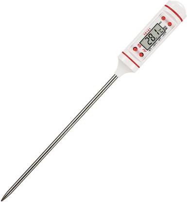 Right Gear -50° to 300°C Pen Type TP-101 Digital Electronic Food Temperature Tester Meter With Stainless Steel Probe Sensor White Thermometer with Fork Kitchen Thermometer