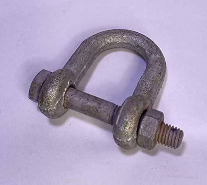 Hardware D Shackle (2 Pcs) Screw Type (10mm) U Lock