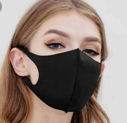 Jigyaasaa SCUBA Mask Black 007 Reusable, Washable Cloth Mask